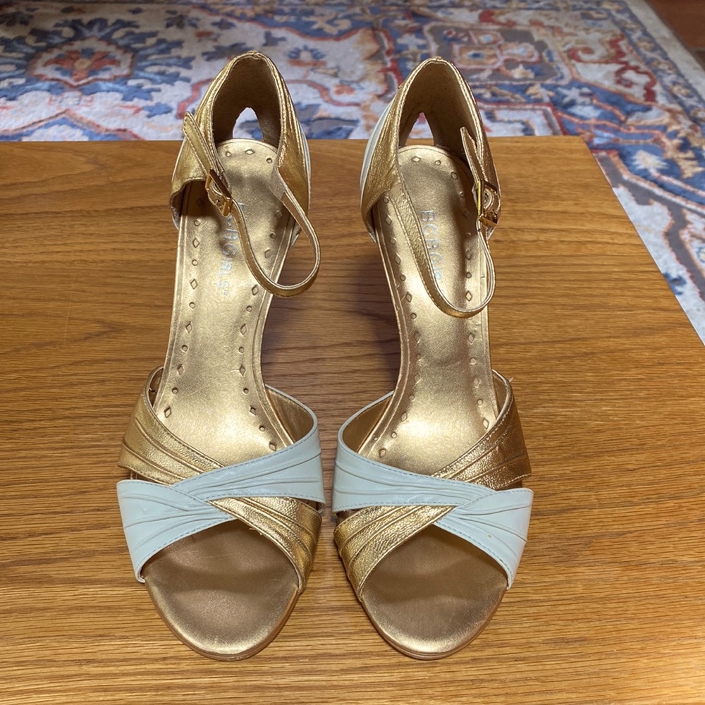 BCBGirls Leather Heels size 8